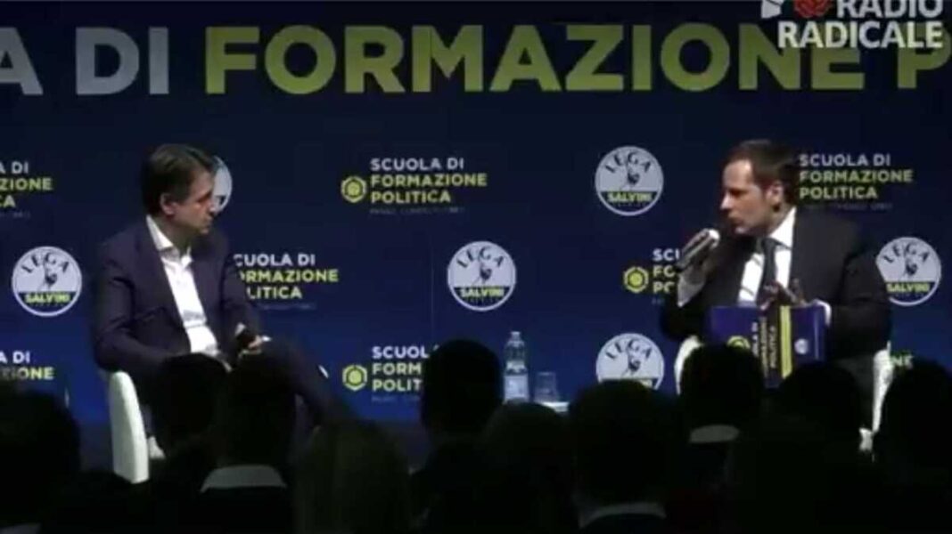 Giuseppe Conte e Armando Siri