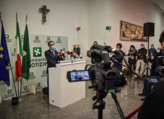 Lombardia in zona rossa, Fontana presenta ricorso al Tar: “Pronti a cambiare idea se governo risponde” Attilio Fontana