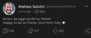 Parler Salvini