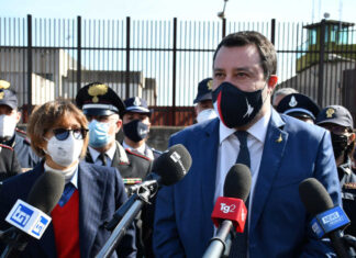 Salvini: “Si riapra l’Italia, restituire libertà a 60 mln di cittadini” matteo salvini