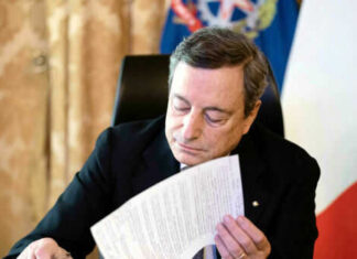 Le regole (con netto anticipo) del nuovo DPCM Draghi. Presto il “Decreto Sostegno” DPCM Draghi