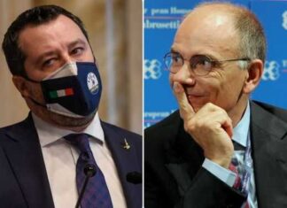 Lo ius soli di Enrico Letta non piace alla destra. Salvini: “Risolviamo i problemi degli italiani” Salvini Letta