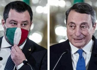 Vaccini, Salvini da Draghi: i bimbi a scuola senza esclusioni matteo salvini mario draghi