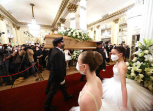 Carla Fracci camera ardente