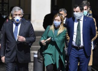 Comunali, centrodestra unito ma nessun nome. Recovery: decidono Draghi e Franco tajani_meloni_salvini