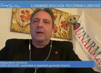 Il carabiniere sindacalista Nicolosi contrario al green pass: “E’ incostituzionale”
