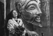 Campomarzio70 ospita l’artista Margherita Lipinska con la presentazione del trittico “Miti in blu”