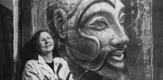 Campomarzio70 ospita l’artista Margherita Lipinska con la presentazione del trittico “Miti in blu”